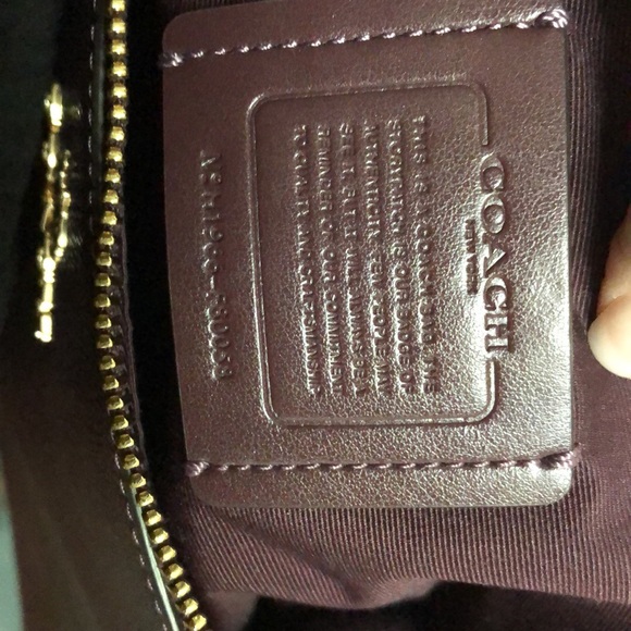 Coach Black Leather Handbag Classic Structured Design - Picture 2 of 10